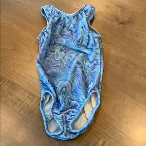 Snowflake Design Gymnastics Leotard